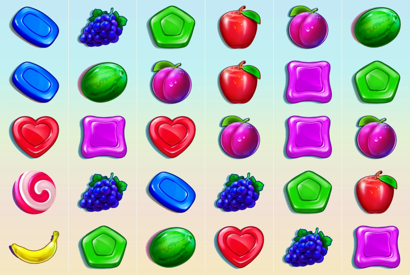 Барабаны Sweet Bonanza